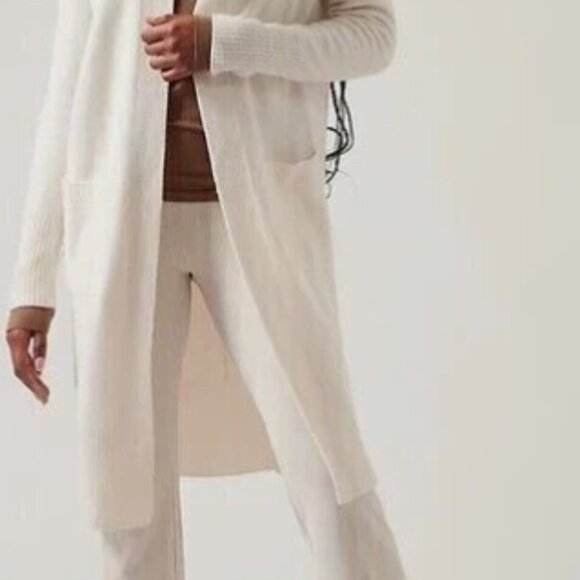 Athlete Spirit Wool Wrap Sweater Merino and Cashmere - Picture 4 of 7